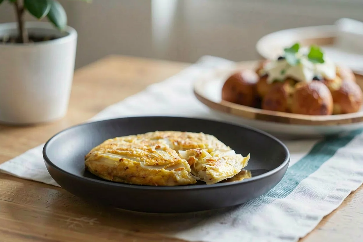 Crispy Potato Omelette