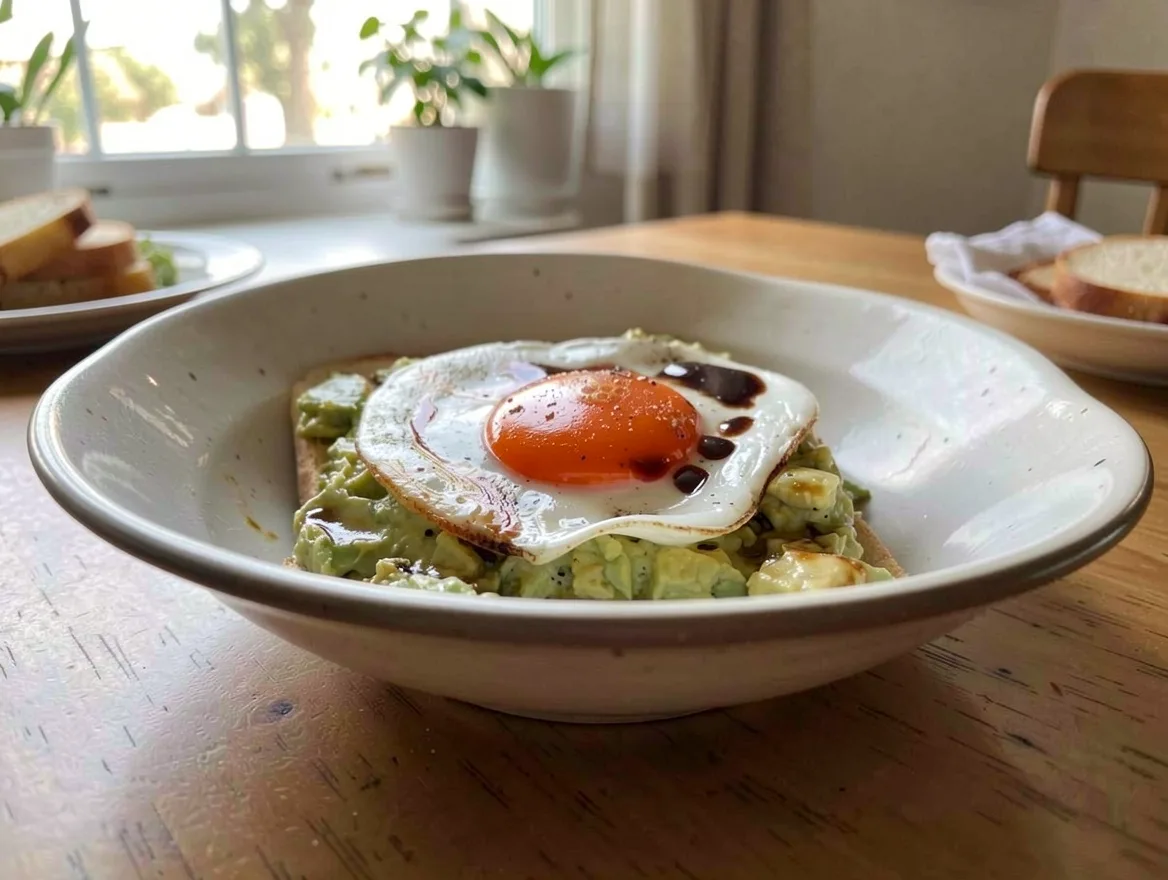 Avocado and Egg Toast