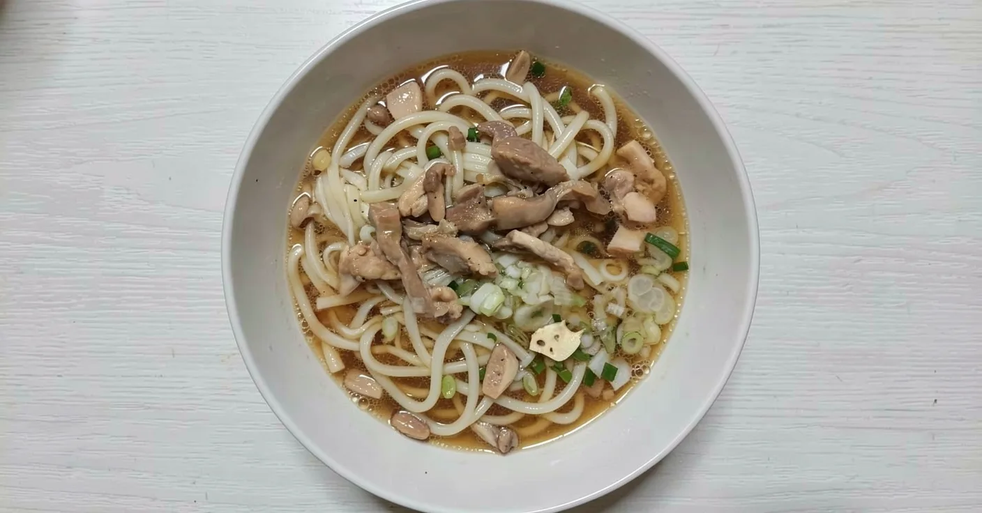 雞腿肉烏冬