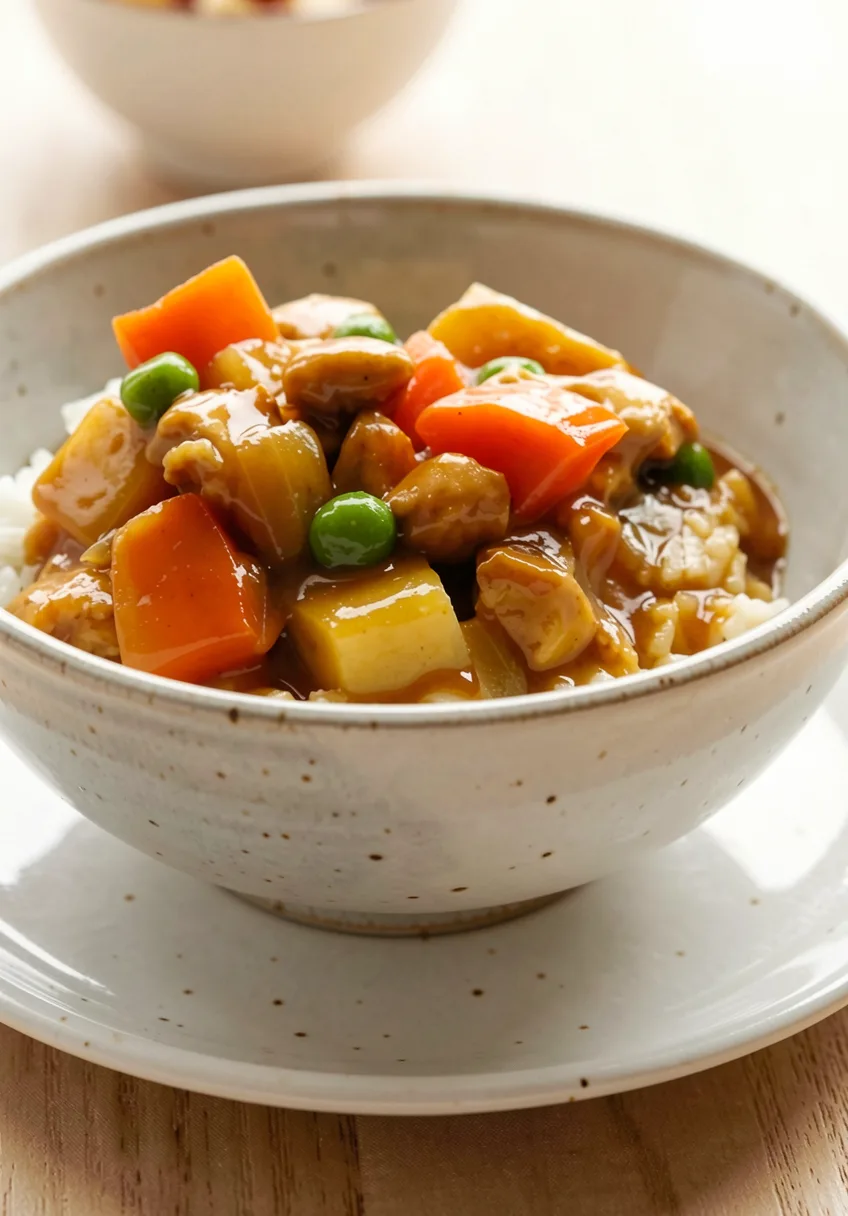 白醬咖哩雞肉蓋飯