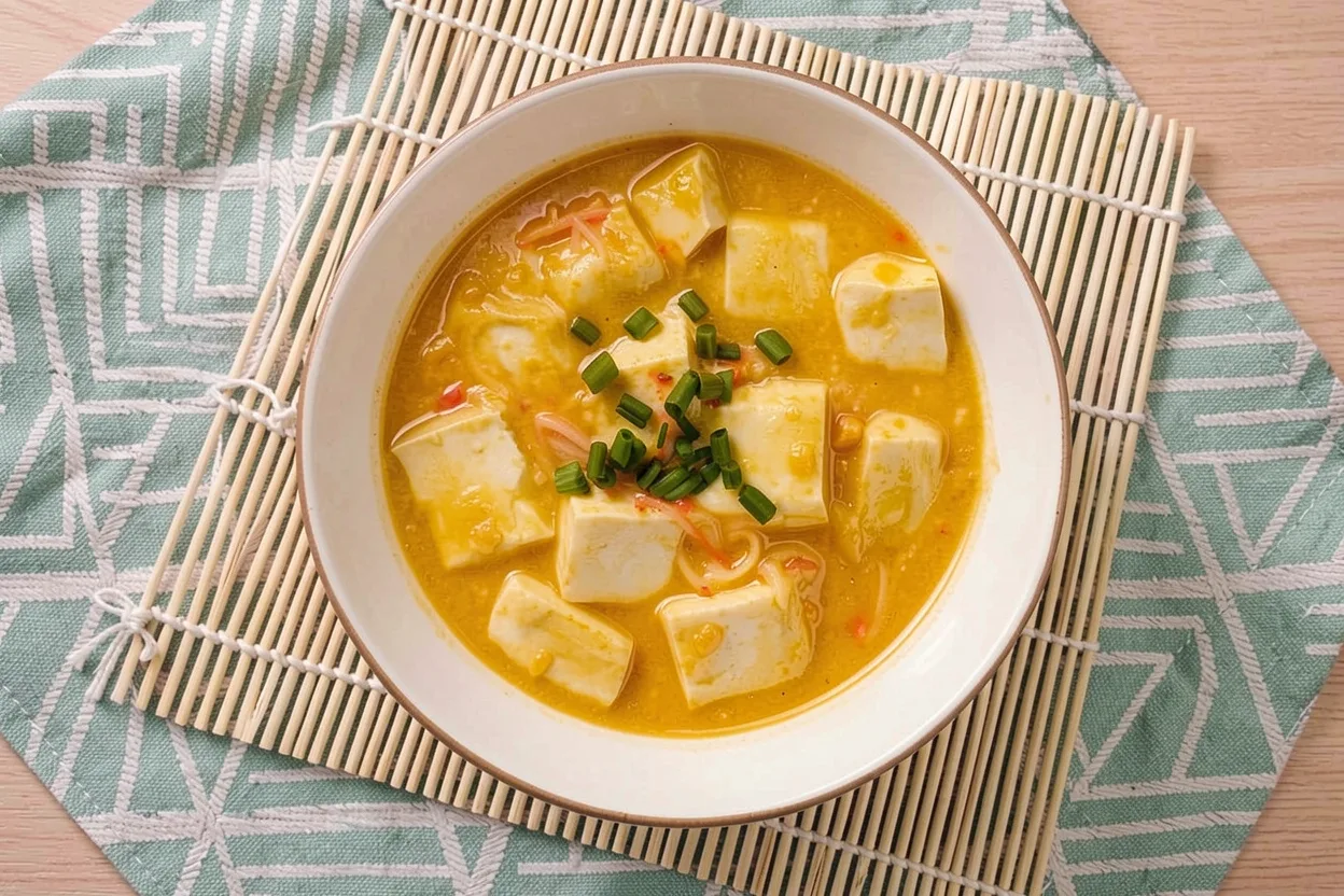 Mock Crab Roe Tofu Pot