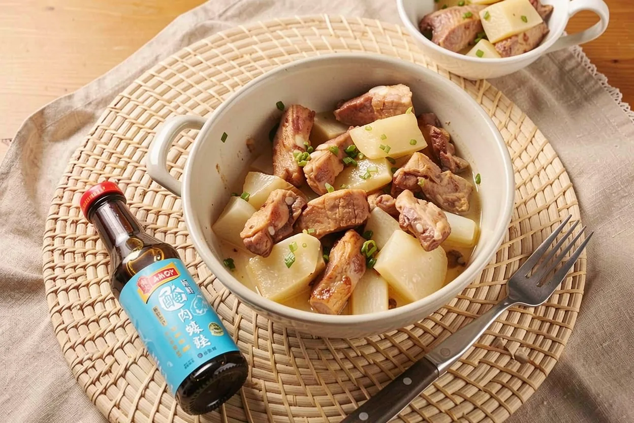 Braised Pork Soft Bone with White Radish