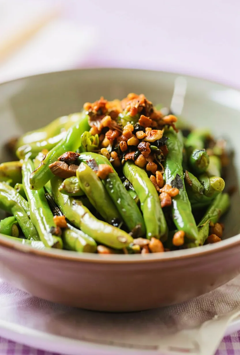 Dry-Fried Green Beans