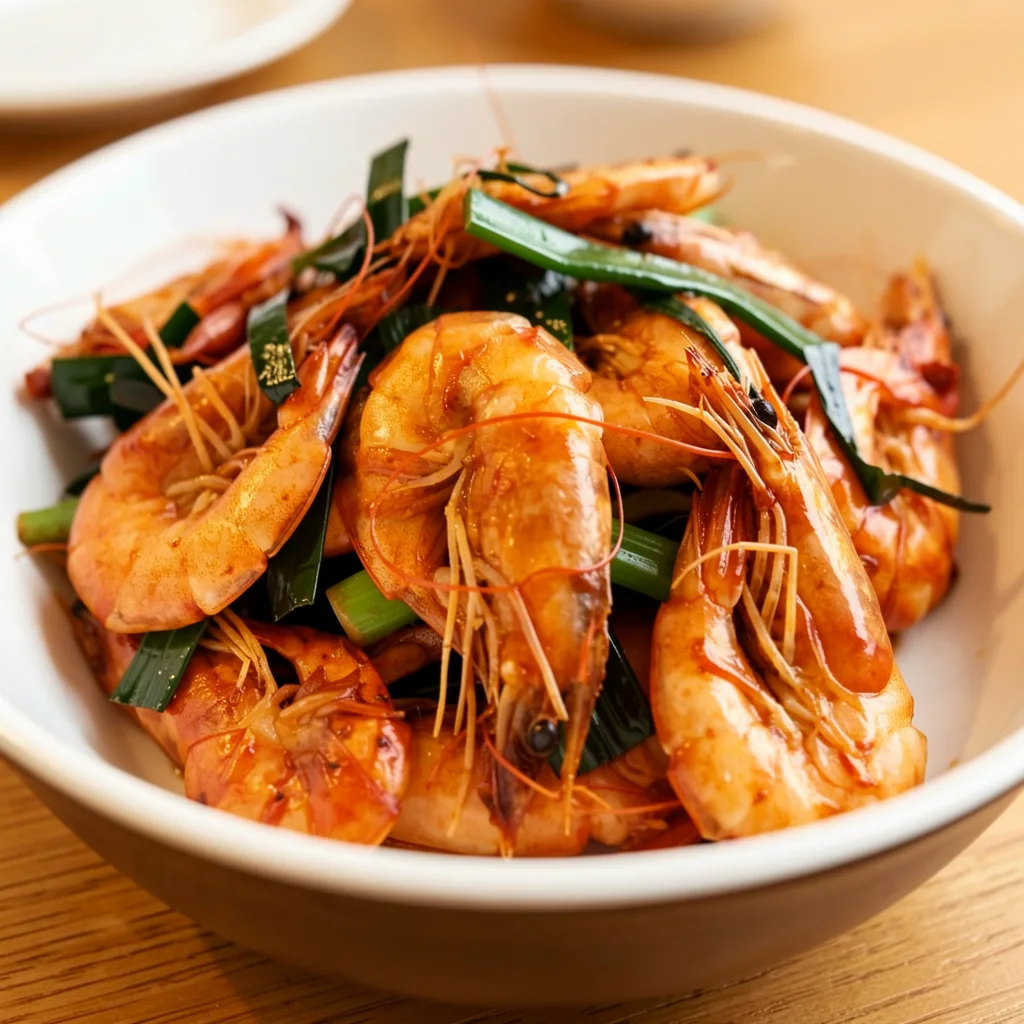 Braised Prawns