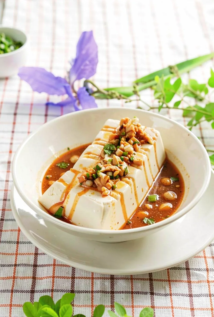 Cold-Tossed Silken Tofu