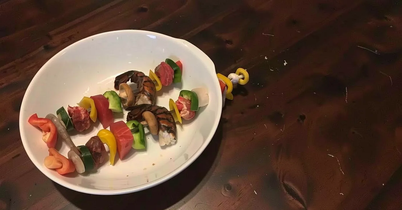 California Farm Surf and Turf Grilled Skewers