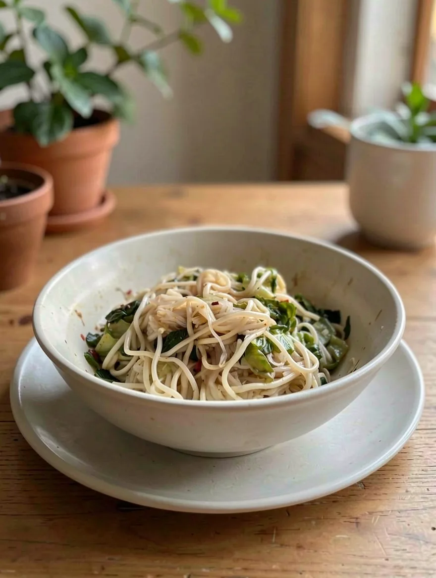 Bean Sprout Cold Noodles