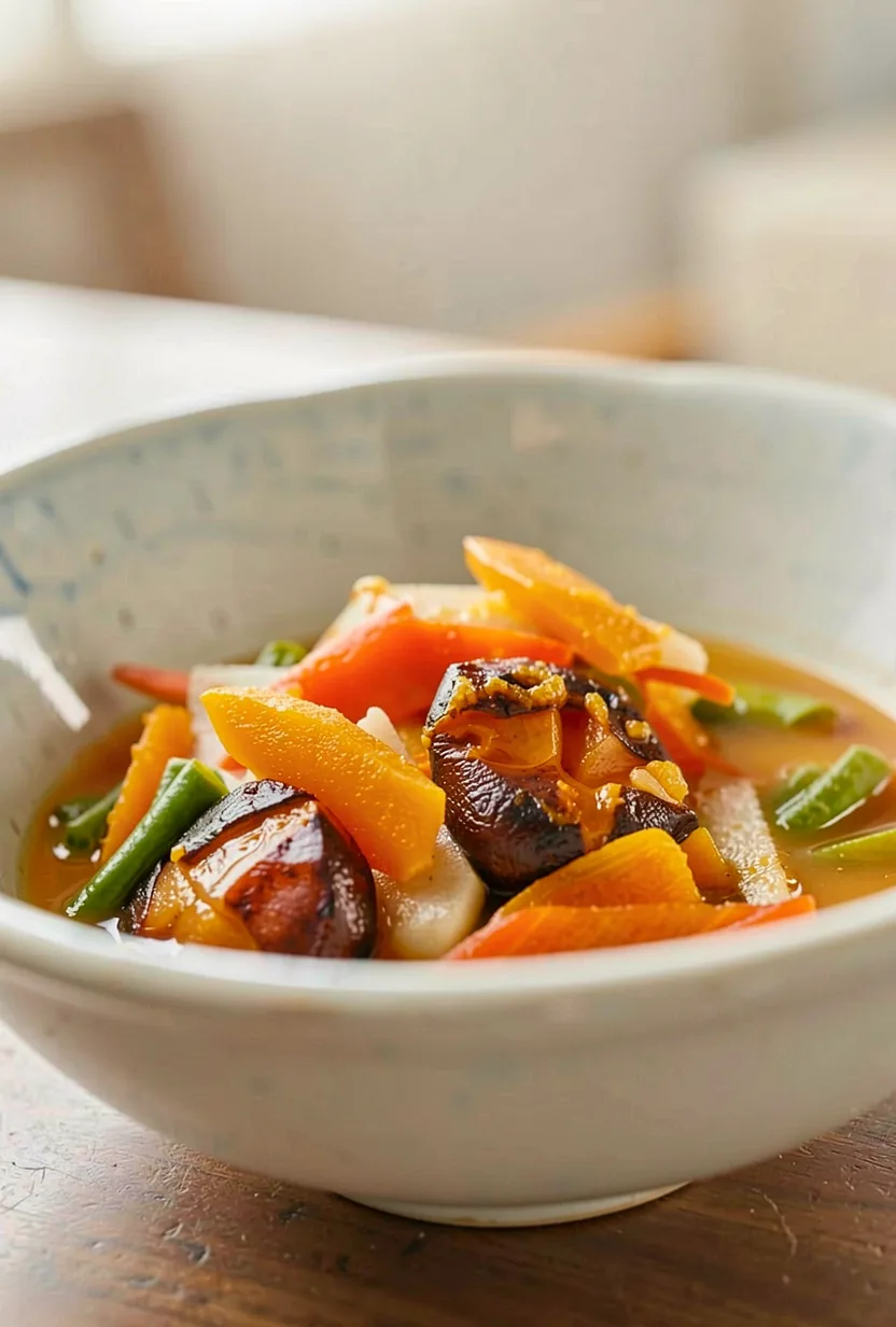 Pumpkin and Garden Vegetable Soup